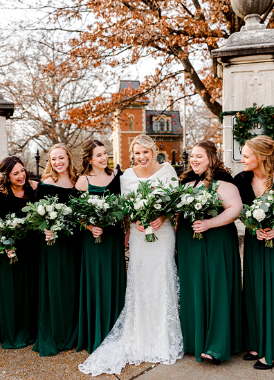 Bride & Bridesmaids